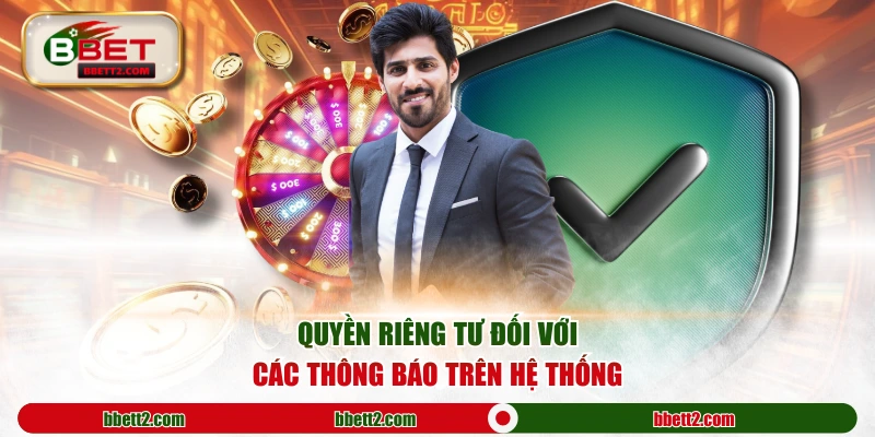 Quyền riêng tư đối với các thông báo trên hệ thống